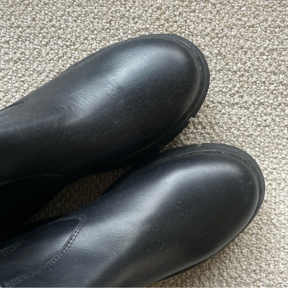 ALOHAS Black Combat & Moto Boots - Picture 2 of 4